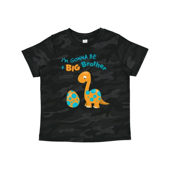Inktastic I'm Gonna Be a Big Brother Dino Boys Toddler T-Shirt