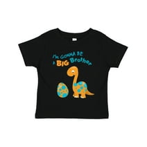 Inktastic I'm Gonna Be a Big Brother Dino Boys Toddler T-Shirt
