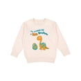 thumbnail image 1 of Inktastic I'm Gonna Be a Big Brother Dino Toddler Sweatshirt, 1 of 4