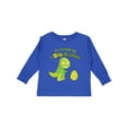 thumbnail image 1 of Inktastic I'm Gonna Be a Big Brother-dino Boys Long Sleeve Toddler T-Shirt, 1 of 5