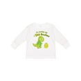 thumbnail image 1 of Inktastic I'm Gonna Be a Big Brother-dino Boys Long Sleeve Toddler T-Shirt, 1 of 5