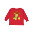 thumbnail image 1 of Inktastic I'm Gonna Be a Big Brother-dino Boys Long Sleeve Toddler T-Shirt, 1 of 5