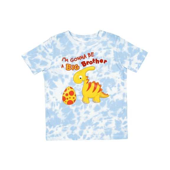 Inktastic I'm Gonna Be a Big Brother-dino Boys Toddler T-Shirt