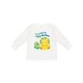 thumbnail image 1 of Inktastic I'm Gonna Be a Brother-dino Boys Long Sleeve Toddler T-Shirt, 1 of 5