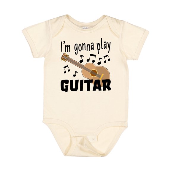 Inktastic I'm Gonna Play Guitar- Music Boys or Girls Baby Bodysuit