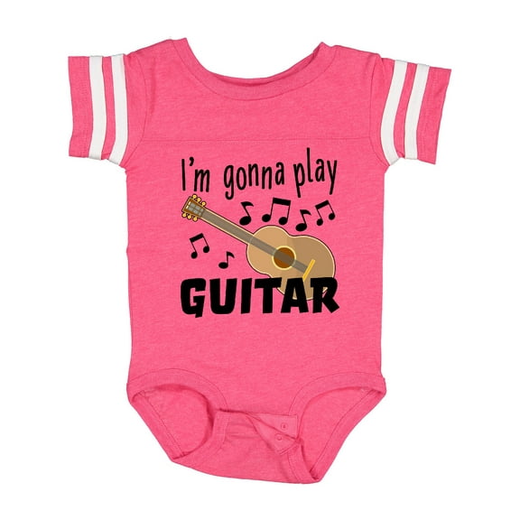 Inktastic I'm Gonna Play Guitar- Music Boys or Girls Baby Bodysuit