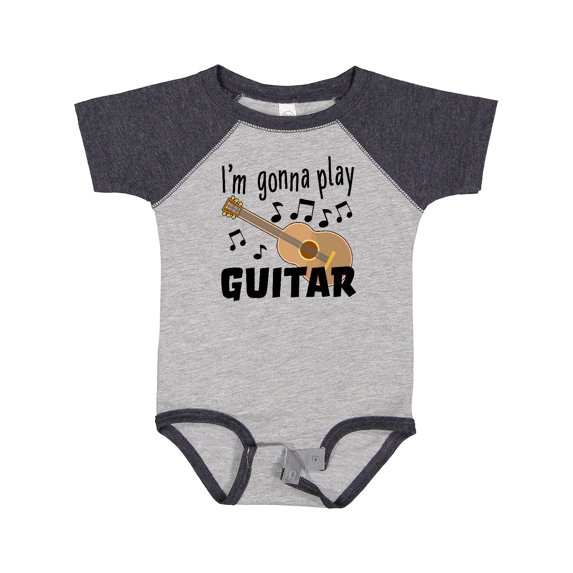 Inktastic I'm Gonna Play Guitar- Music Boys or Girls Baby Bodysuit