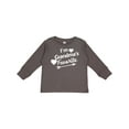 thumbnail image 1 of Inktastic I'm Grandma's Favorite with Arrow and Hearts Boys or Girls Long Sleeve Toddler T-Shirt, 1 of 5