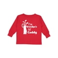 thumbnail image 1 of Inktastic I'm Grandpa's Lil' Caddy- Golf for Kids Boys or Girls Long Sleeve Toddler T-Shirt, 1 of 5