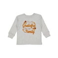 thumbnail image 1 of Inktastic I'm Grateful for My Family in Orange with Fall Leaves Boys or Girls Long Sleeve Toddler T-Shirt, 1 of 5