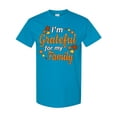 thumbnail image 1 of Inktastic I'm Grateful for My Family in Orange with Fall Leaves T-Shirt, 1 of 5