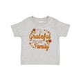 thumbnail image 1 of Inktastic I'm Grateful for my Family in Orange with Fall Leaves Boys or Girls Baby T-Shirt, 1 of 5