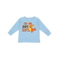 thumbnail image 1 of Inktastic I'm Hot Stuff- Cute Dragon Boys or Girls Long Sleeve Toddler T-Shirt, 1 of 5