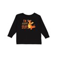 thumbnail image 1 of Inktastic I'm Hot Stuff- Cute Dragon Boys or Girls Long Sleeve Toddler T-Shirt, 1 of 5