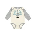 thumbnail image 1 of Inktastic I'm Just Here for the Cake Funny Wedding Boys or Girls Long Sleeve Baby Bodysuit, 1 of 5