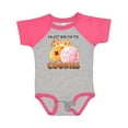 thumbnail image 1 of Inktastic I'm Just Here for the Cookies Boys or Girls Baby Bodysuit, 1 of 5