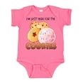 thumbnail image 1 of Inktastic I'm Just Here for the Cookies Boys or Girls Baby Bodysuit, 1 of 5