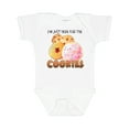 thumbnail image 1 of Inktastic I'm Just Here for the Cookies Boys or Girls Baby Bodysuit, 1 of 5