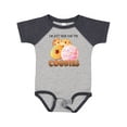 thumbnail image 1 of Inktastic I'm Just Here for the Cookies Boys or Girls Baby Bodysuit, 1 of 5