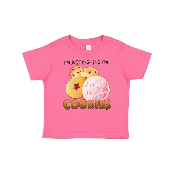 Inktastic I'm Just Here for the Cookies Boys or Girls Baby T-Shirt