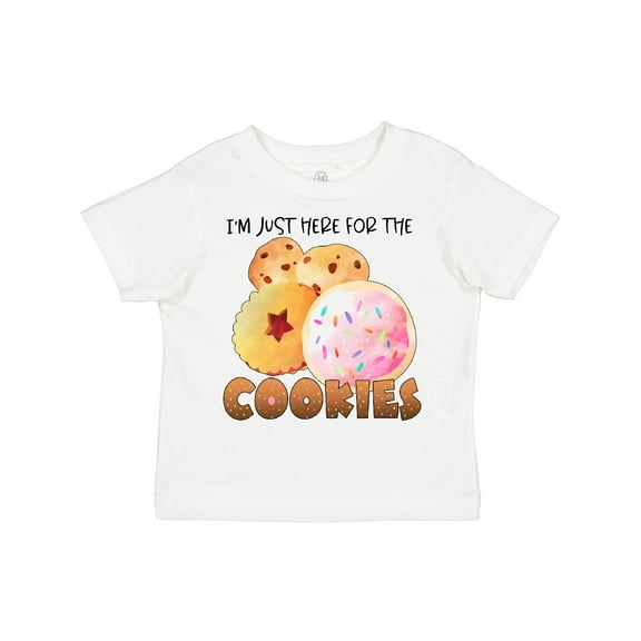 Inktastic I'm Just Here for the Cookies Boys or Girls Toddler T-Shirt