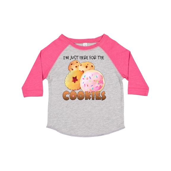 Inktastic I'm Just Here for the Cookies Boys or Girls Toddler T-Shirt