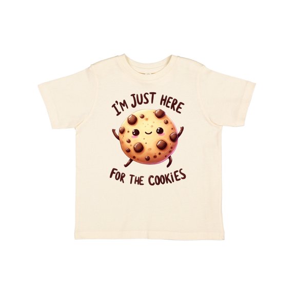 Inktastic I'm Just Here for the Cookies Boys or Girls Toddler T-Shirt