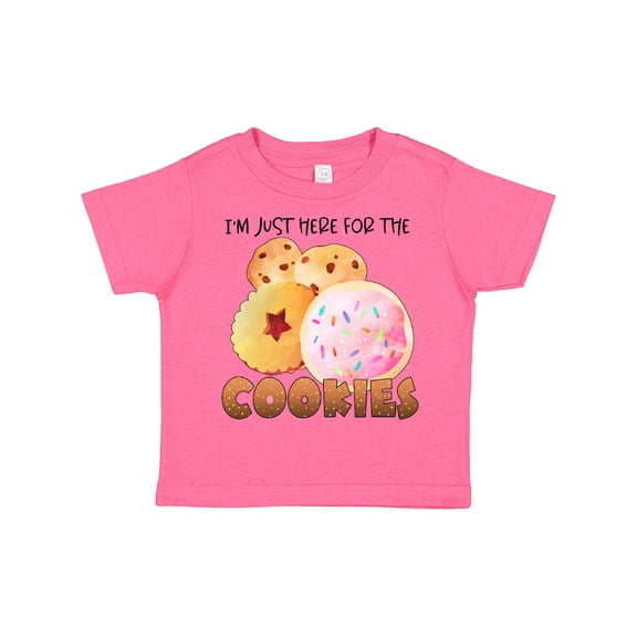 Inktastic I'm Just Here for the Cookies Boys or Girls Toddler T-Shirt