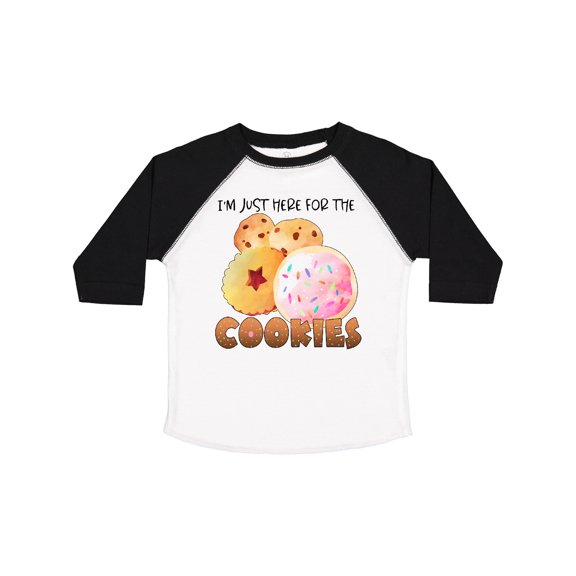 Inktastic I'm Just Here for the Cookies Boys or Girls Toddler T-Shirt