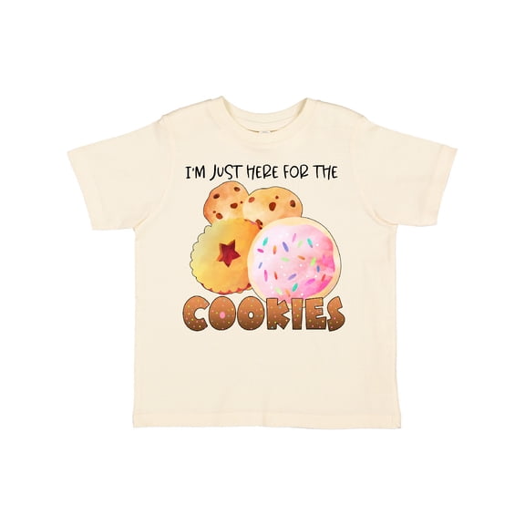 Inktastic I'm Just Here for the Cookies Boys or Girls Toddler T-Shirt