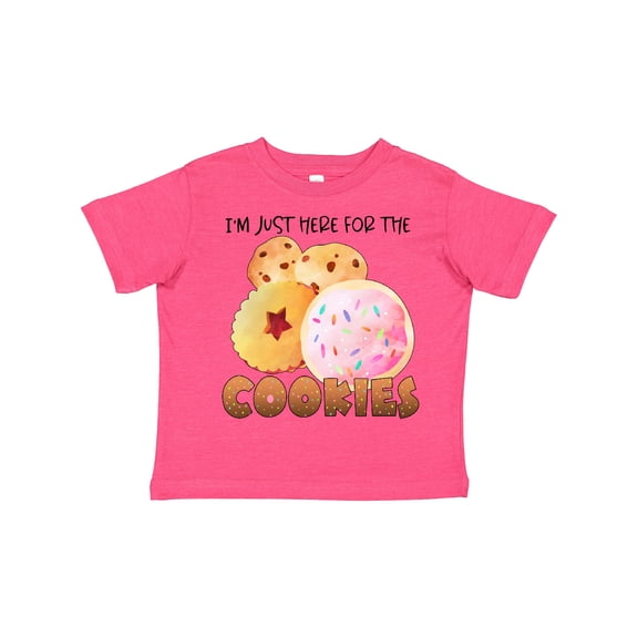 Inktastic I'm Just Here for the Cookies Boys or Girls Toddler T-Shirt