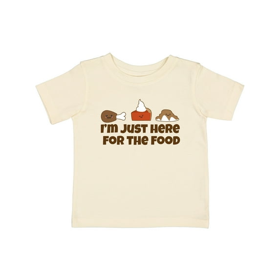 Inktastic I'm Just Here for the Food Boys or Girls Baby T-Shirt
