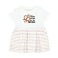 thumbnail image 1 of Inktastic I'm Just Here for the Pretzels Oktoberfest Girls Baby Dress, 1 of 5