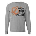 thumbnail image 1 of Inktastic I'm Just Here for the Pretzels Oktoberfest Long Sleeve T-Shirt, 1 of 5