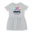 thumbnail image 1 of Inktastic I'm Just Here for the Sweets with Spun Sugar Candy Girls Toddler Dress, 1 of 5