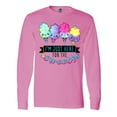 thumbnail image 1 of Inktastic I'm Just Here for the Sweets with Spun Sugar Candy Long Sleeve T-Shirt, 1 of 5