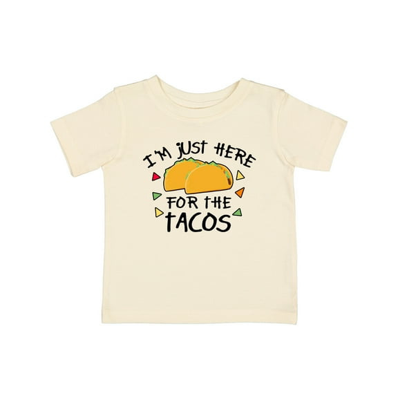 Inktastic I'm Just Here for the Tacos Cinco De Mayo Boys or Girls Baby T-Shirt