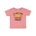 thumbnail image 1 of Inktastic I'm Just Here for the Tacos Cinco De Mayo Boys or Girls Baby T-Shirt, 1 of 5