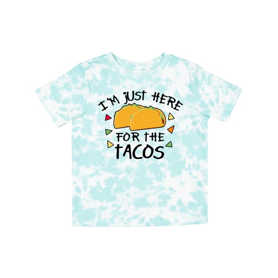 Inktastic I'm Just Here for the Tacos Cinco De Mayo Boys or Girls Toddler T-Shirt