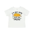 thumbnail image 1 of Inktastic I'm Just Here for the Tacos Cinco De Mayo Boys or Girls Toddler T-Shirt, 1 of 5