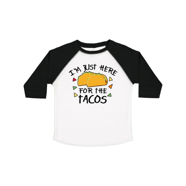 Inktastic I'm Just Here for the Tacos Cinco De Mayo Boys or Girls Toddler T-Shirt
