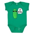 thumbnail image 1 of Inktastic I'm Kind of a Big Dill Pickle with Sunglasses Boys or Girls Baby Bodysuit, 1 of 5