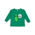 thumbnail image 1 of Inktastic I'm Kind of a Big Dill Pickle with Sunglasses Boys or Girls Long Sleeve Toddler T-Shirt, 1 of 5