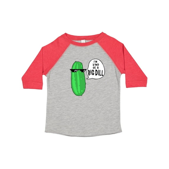 Inktastic I'm Kind of a Big Dill Pickle with Sunglasses Boys or Girls Toddler T-Shirt
