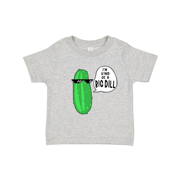 Inktastic I'm Kind of a Big Dill Pickle with Sunglasses Boys or Girls Toddler T-Shirt