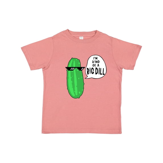 Inktastic I'm Kind of a Big Dill Pickle with Sunglasses Boys or Girls Toddler T-Shirt