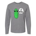 thumbnail image 1 of Inktastic I'm Kind of a Big Dill Pickle with Sunglasses Long Sleeve T-Shirt, 1 of 5