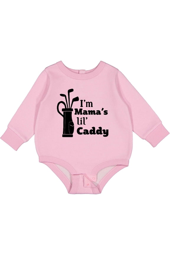 I'm Mama's Lil' Caddy Golf for Kids Baby Fleece Bodysuit