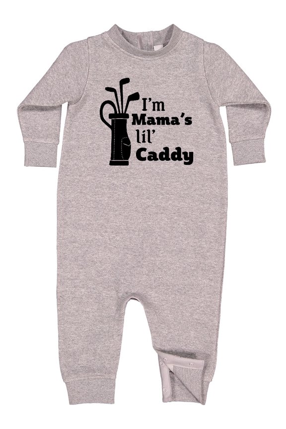 I'm Mama's Lil' Caddy Golf for Kids Baby Fleece Romper