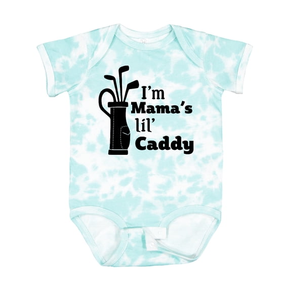 Inktastic I'm Mama's Lil' Caddy Golf for Kids Boys or Girls Baby Bodysuit